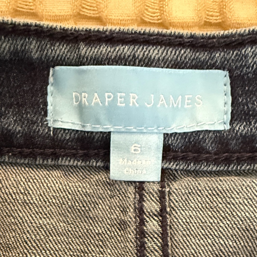 Draper James Dark Blue A-Line Denim Skirt - Picture 2 of 5
